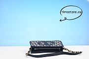 D1or CD Signature Hobo Mini Bag Blue 23cm - 5