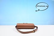 Ce1ine Shoulder Bag Claude in Natural Calfskin Leather Tan 20cm - 3
