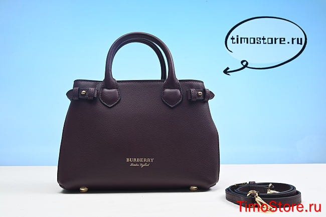 Bvrberry House Check Banner Small Tote Bag 27cm  - 1