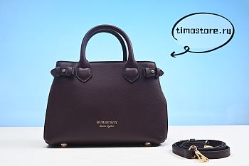 Bvrberry House Check Banner Small Tote Bag 27cm 