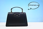 Dolce & Gabbana Black Leather DG Amore 27cm - 2