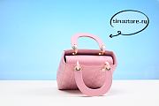 D1OR - Mini Lady Dior Bag Melocoton Pink 20cm - 6