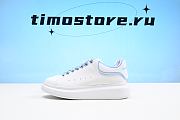 Alexander McQveen Oversized Sneaker White Blue  - 1