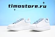 Alexander McQveen Oversized Sneaker White Blue  - 4