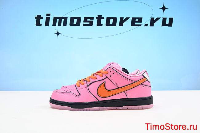 The Powerpuff Girls x Nike SB Dunk Low “Blossom”  FD2631-600  - 1