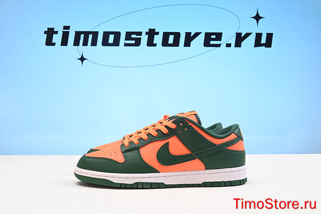 Nike Dunk Low Retro Miami Hurricanes DD1391-300 - 1
