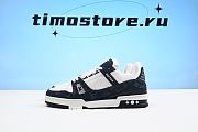 1ouis Vu1tton Traniner White Black  White 1A9JGB  - 1