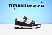 1ouis Vu1tton Traniner White Black  White 1A9JGB  - 5
