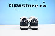 1ouis Vu1tton Traniner White Black  White 1A9JGB  - 4