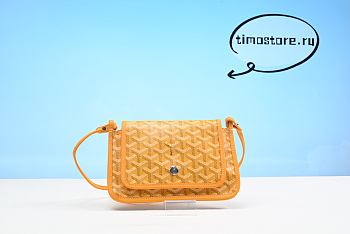 Goyard Plumet Pouch Yellow 14cm