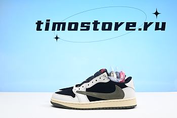 Travis Scott x Air Jordan 1 Low OG Olive DZ4137-106