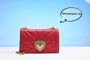 DG WOMEN BAG 26CM RED  - 1