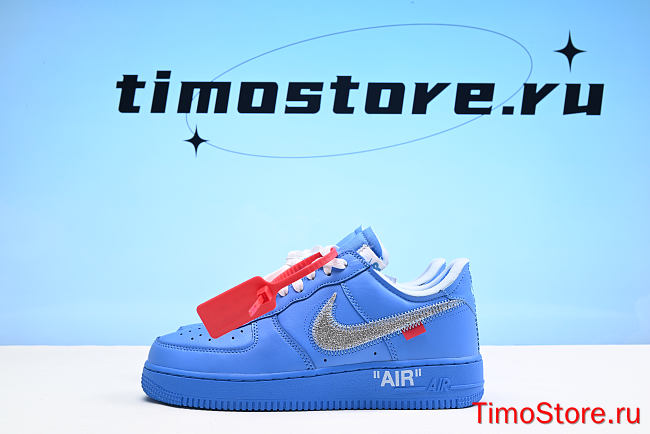 Nike Air Force 1 Low Off-White MCA University Blue CI1173-400 - 1