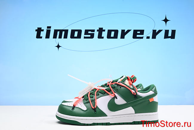 Nike Dunk Low Off-White Pine Green CT0856-100 - 1