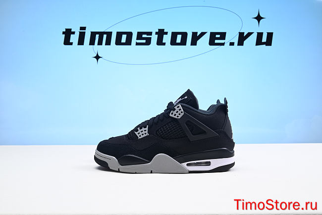 Air Jordan 4 Retro black Canvas DH7138-006 - 1