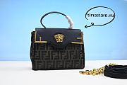 VERSACE  X FEND1 Grained Calfskin Fendace La Medusa - 1