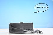 Ba1enc1age Hourglass Crocodile Embossed Bag 19cm  - 3