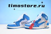 Nike Air Jordan 1 Retro High Off-White University Blue AQ0818-148 - 2