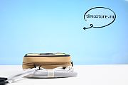 Chene1 CC Filigree Vanity Case Quilted Diamond Large Beige/Black 21cm  - 2