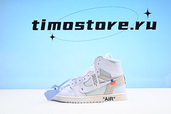 Nike Air Jordan 1 Retro High Off-White White AQ0818-100