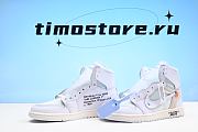 Nike Air Jordan 1 Retro High Off-White White AQ0818-100 - 3