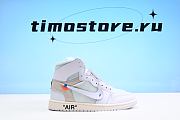 Nike Air Jordan 1 Retro High Off-White White AQ0818-100 - 2