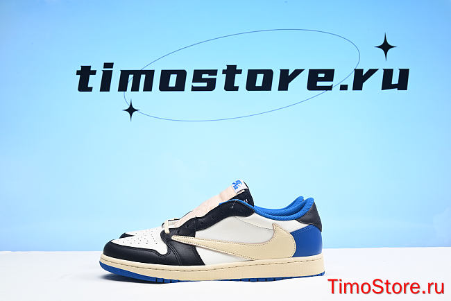 Nike Air Jordan 1 Low Fragment x Travis Scott DM7866-140 - 1