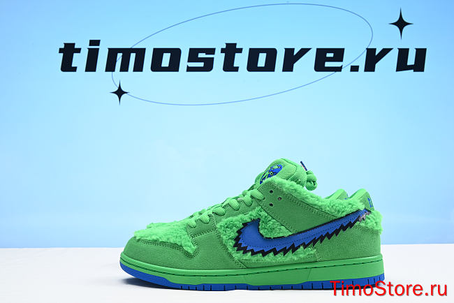 Nike SB Dunk Low Grateful Dead Bears Green CJ5378-300 - 1