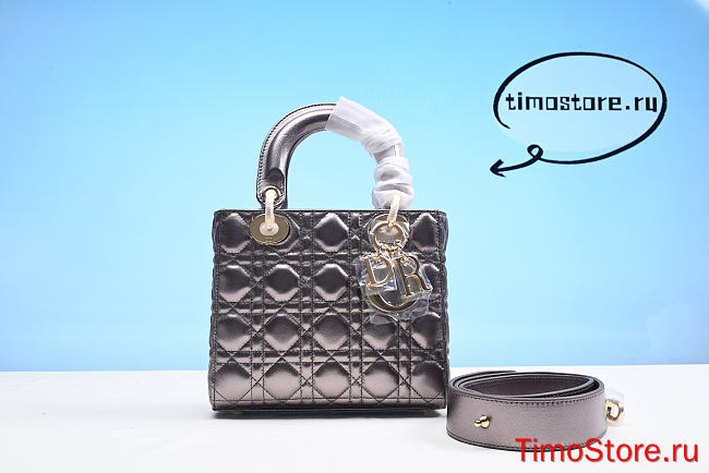 D1OR - Mini Lady Dior Bag Melocoton 20cm - 1