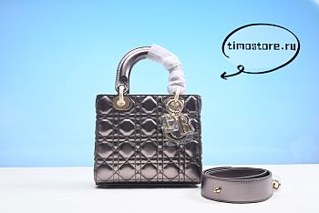D1OR - Mini Lady Dior Bag Melocoton 20cm