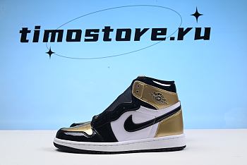 Jordan 1 Retro High NRG Patent Gold Toe 861428-007