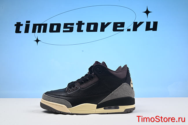A Ma Manière x Air Jordan 3 “Black” AMM  FZ4811-001  - 1