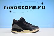 A Ma Manière x Air Jordan 3 “Black” AMM  FZ4811-001  - 3