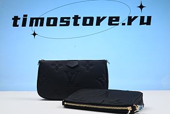 1ouis Vu1tton Multi-pochette Black Bag