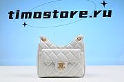 chene1 Small Hobo Bag white 17cm - 1