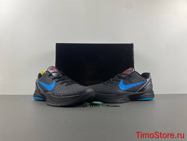 NIKE ZOOM KOBE 6 “DARK KNIGHT”  436311-008 - 1