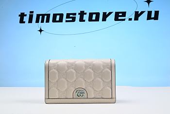 Gvcc1 matelassé chain wallet 20cm 