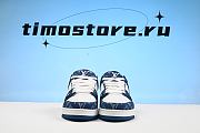 1ouis Vu1tton Traniner Monogram Denim White Blue 1A9JGZ - 5