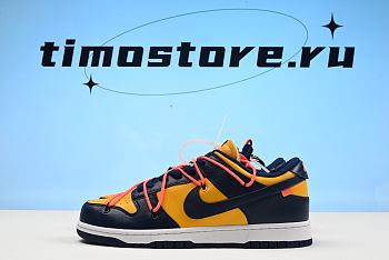 Nike Dunk Low Off-White University Gold Midnight Navy CT0856-700