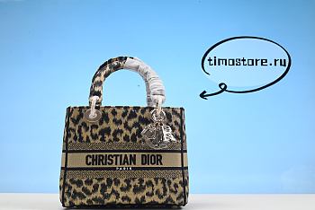 D1OR LADY D-LITE BAG 130604A10  Size:24x20x11cm