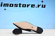 Christian D1or Women's Black Flats  - 2
