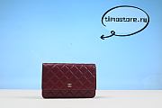 chene1 Classic Lambskin Wallet on Chain crossbody bag 19cm  - 1