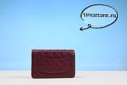 chene1 Classic Lambskin Wallet on Chain crossbody bag 19cm  - 2
