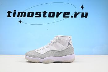 Nike Air Jordan 11 Retro White Metallic Silver AR0715-100
