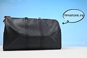 1ouis Vu1tton Keepall Bandouliere Monogram Eclipse 50cm - 6