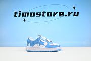 A Bathing Ape Bape Sta Low Blue 001FWH701001_SAX_A - 6