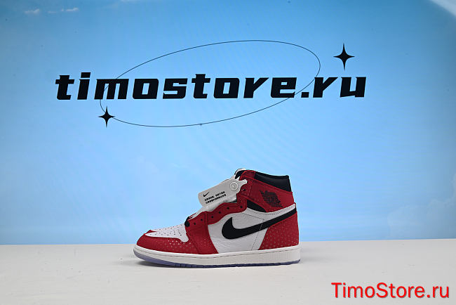 Nike Air Jordan 1 Retro High Spider-Man Origin Story AQ2664-602 - 1