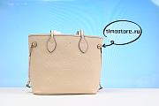 1ouis Vu1tton Neverfull Empreinte MM Cream  M45684 32cm - 5