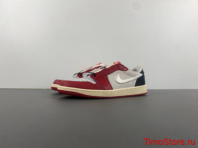 Trophy Room x Air Jordan 1 Low OG “Rookie Card: Home”  HV6157-100 - 1