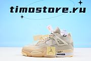 Nike Air Jordan 4 Retro Off-White Sail CV9388-100 - 1